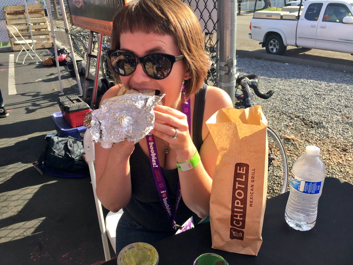 BrewbiesFest's tweet photo. Thank you @ChipotleTweets for donating cateringto feed our volunteers today at #Brewbies! #BurritoBreak https://t.co/cs2MlfM7Jv