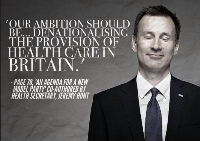 aifricboylan's tweet photo. This kind of explains what's happening to the NHS. He wants to break it, blame it, then flog it to his Big Friends. https://t.co/6KEiHdbgZB