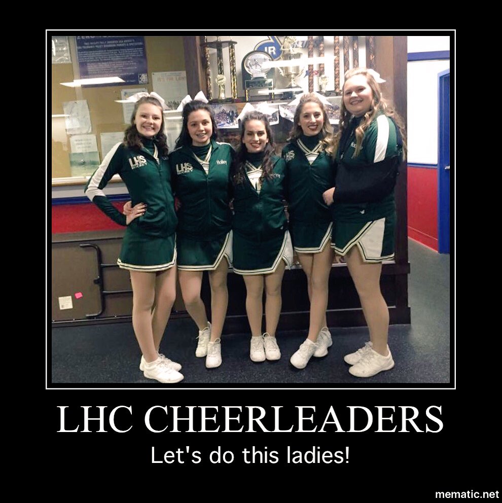 LindberghHockey's tweet photo. Good luck to our Cheerleaders tomorrow at Competition! #LoudAndProud #onceaflyeralwaysaflyer https://t.co/oc8sFTmfYO