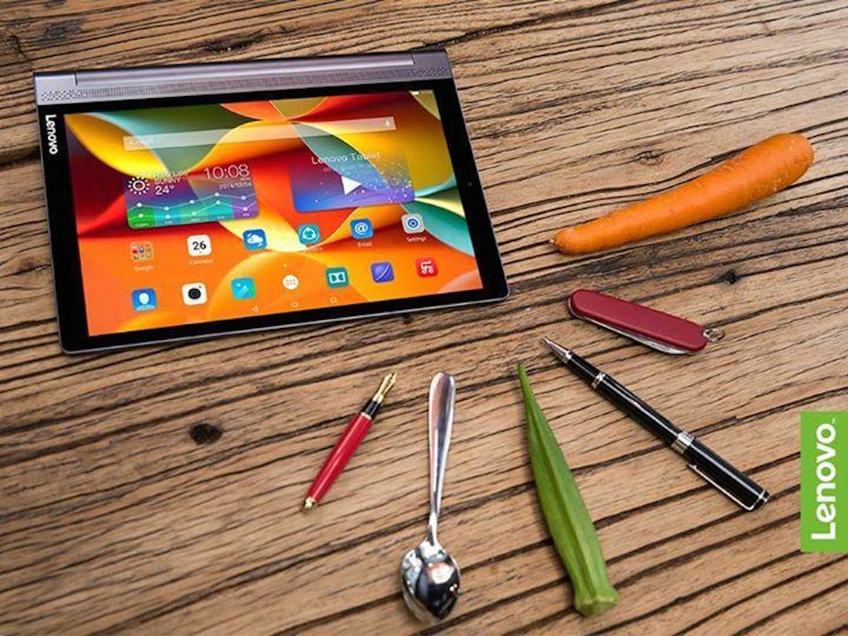 lenovoUS's tweet image. Can you guess how many of these objects can be used as a stylus on the #YOGATab3? #okrapenFTW