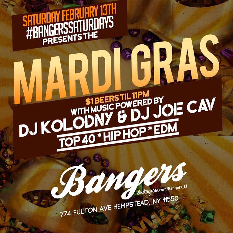 Bangers_LI's tweet photo. Tonight best Saturday party on Long Island!! Free admission for everyone until 1030 come early and avoid lines! https://t.co/Wg1rfkRZYy
