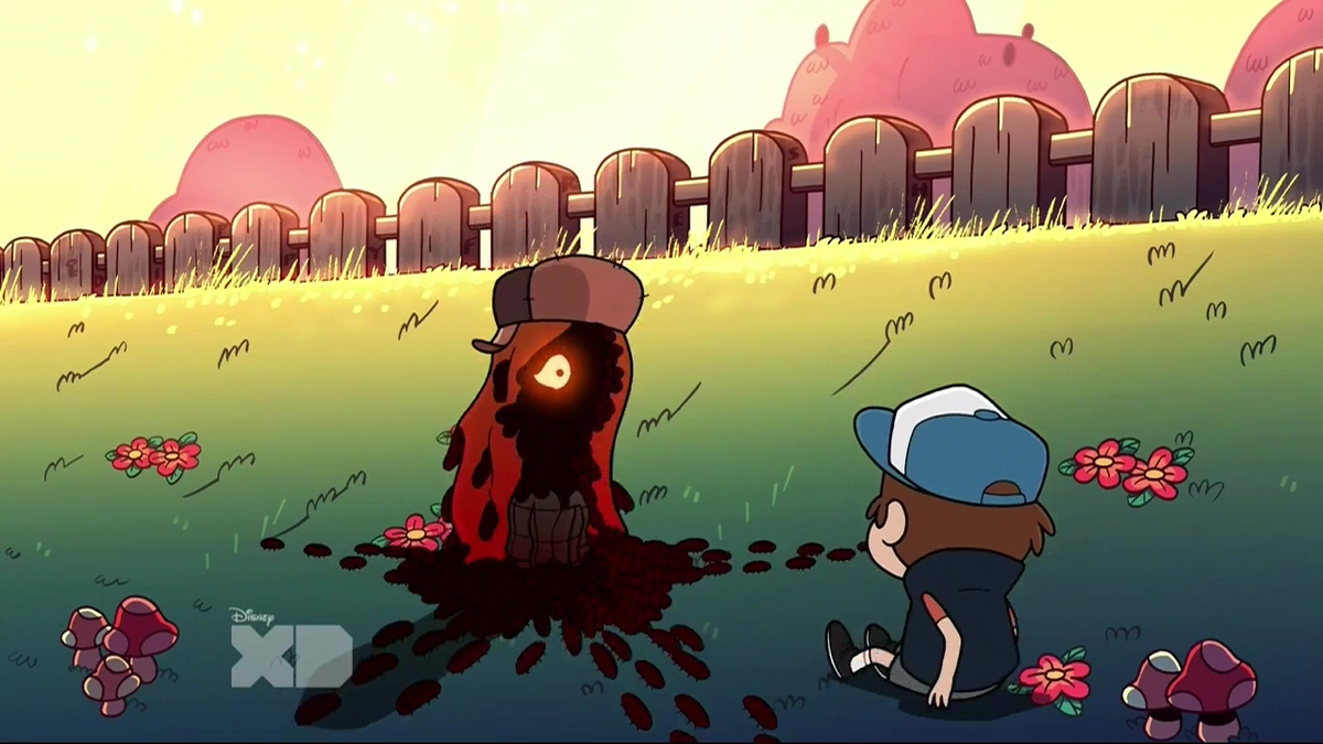 paste_tv's tweet photo. The most horrifying scene in the entire series, I think. Dipper will never be okay #GravityFallsMarathon https://t.co/yCHzd4CKcT