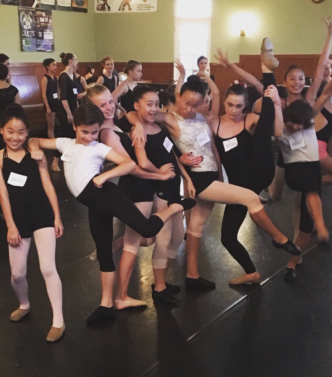 CFDanceAcademy's tweet photo. The Joffrey Ballet School Summer Intensive auditions were today at #cfdanceacademy! @JoffreySchool #joffrey https://t.co/BS7vpiGNky