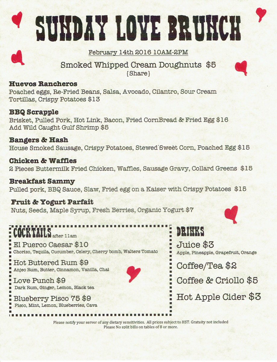 Love BRUNCH! ❤️❤️❤️❤️