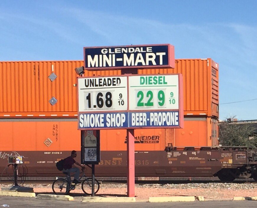 TheFilster's tweet photo. Smoke shop, check. Beer, check. What the heck is propone? #misspelling #proofreading #glendaleaz https://t.co/wD1L5kDxD2