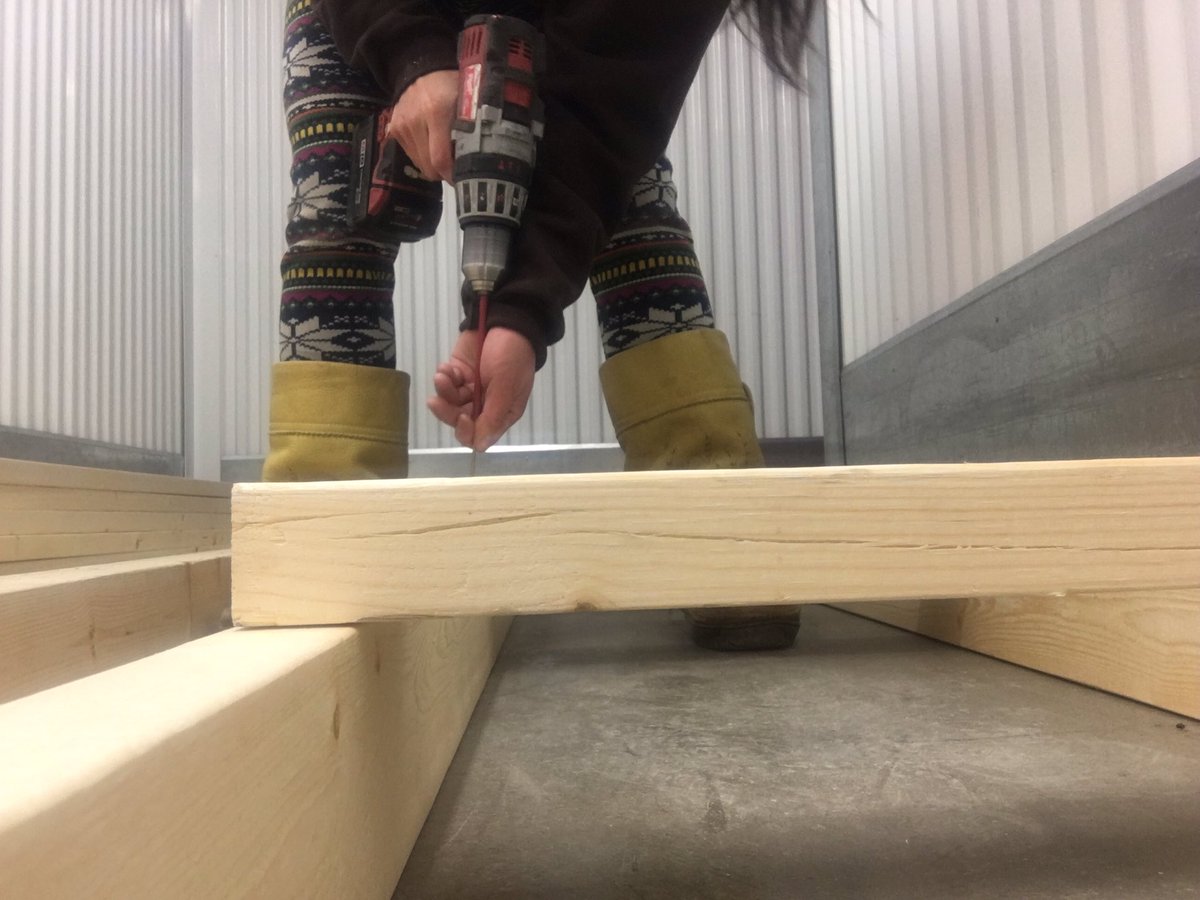 MelbaSeto's tweet photo. And we progress. #shelf #building #storagewar https://t.co/ApYtfusaBz https://t.co/GLrlmnJLE3