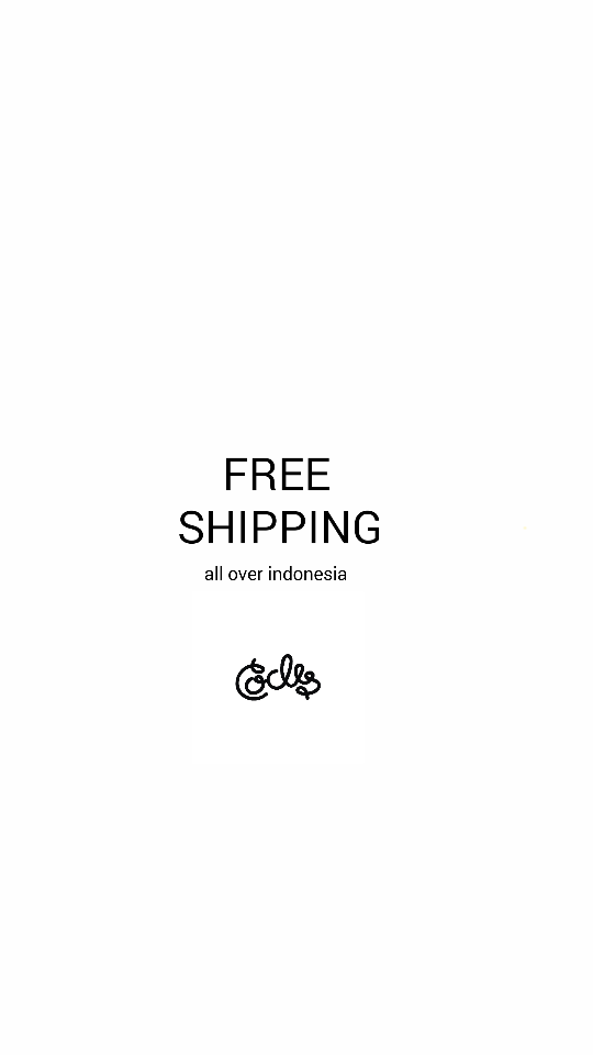 Now we have special deals. We able for free shipping all over indonesia. So let's check our instagram @coclesgoods