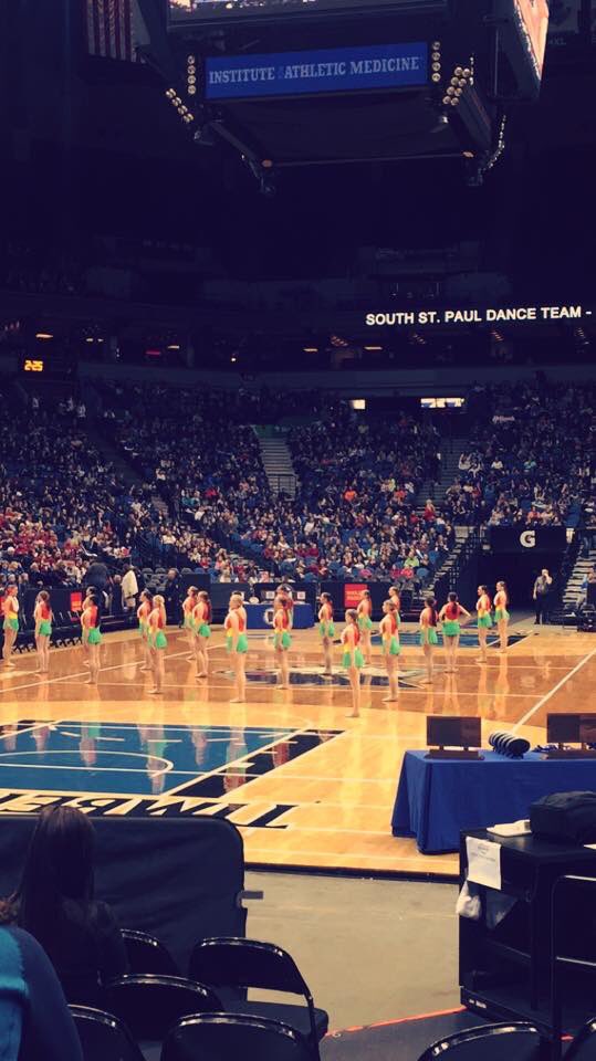 What an amazing day competing kick on the state floor! So much fun reaching our goals this season! 🌺🌴🍍