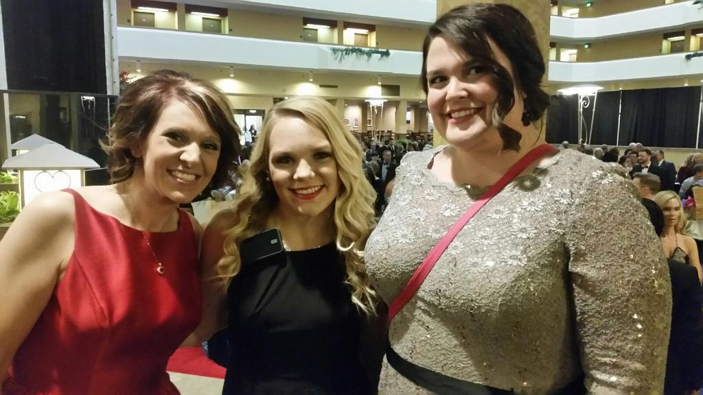 AHAMissouri's tweet photo. The @NewsTribune is at the Mid-Missouri Heart Ball tonight, interviewing survivors. #GoRedJeffCity https://t.co/6P9nL5FsfD