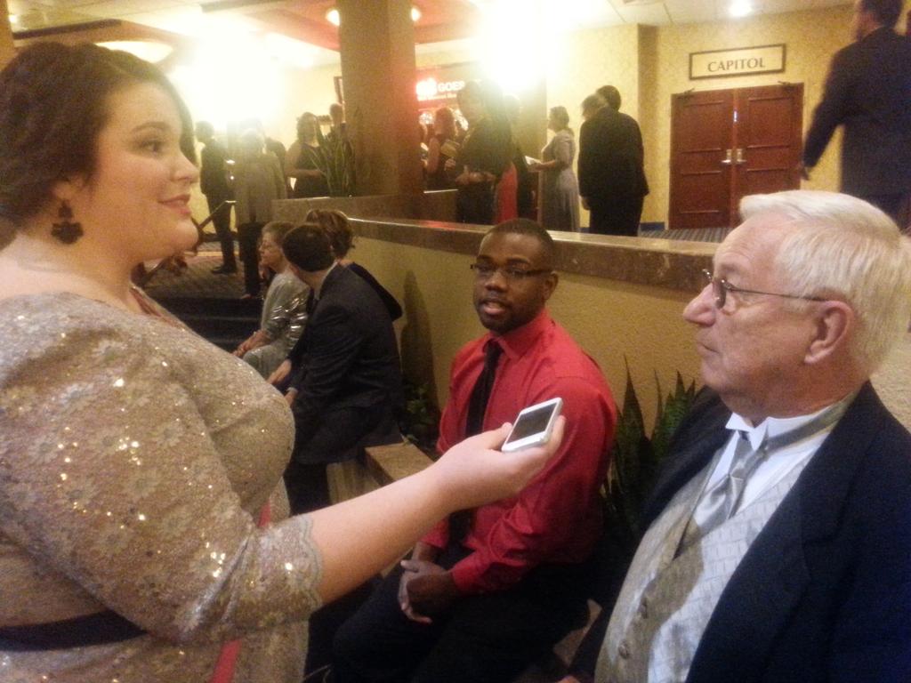 AHAMissouri's tweet photo. The @NewsTribune is at the Mid-Missouri Heart Ball tonight, interviewing survivors. #GoRedJeffCity https://t.co/6P9nL5FsfD