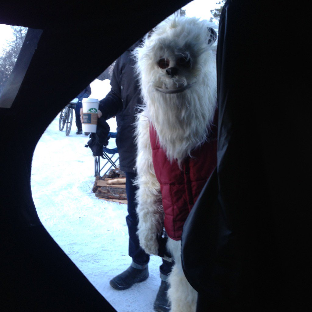 Evidence!!!! @maniyeti sighting at #actifepica @steverpeg