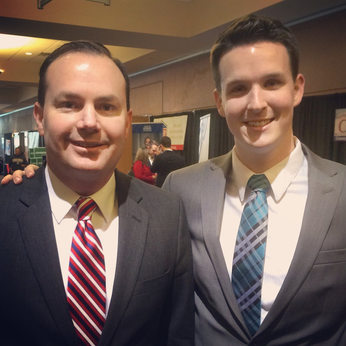 Bryan4Success's tweet photo. I had the privilege of meeting @SenMikeLee at the #wcrp #LincolnDayBreakfast today and attend his townhall meeting! https://t.co/XChmrpe0tO