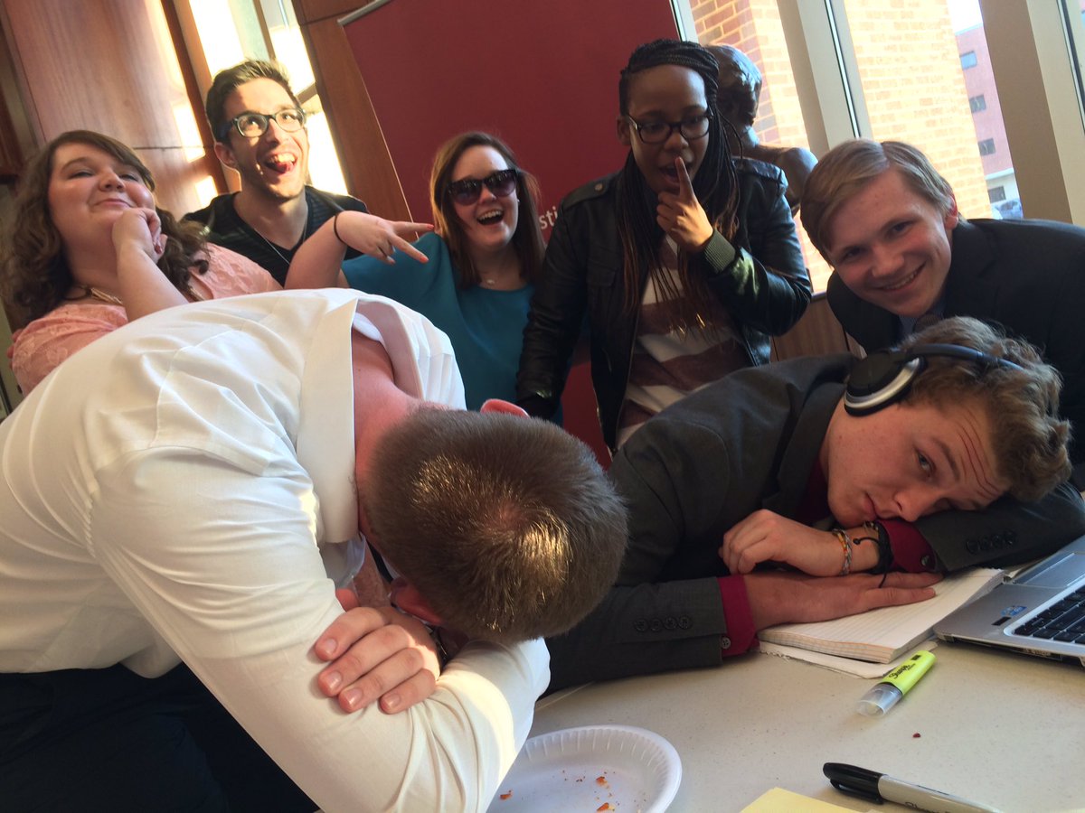 TCUSpeechDebate's tweet photo. Always make fun of the team member who falls asleep -- OU Forensics. #Sweetheartswing https://t.co/PDAkTMhRrn