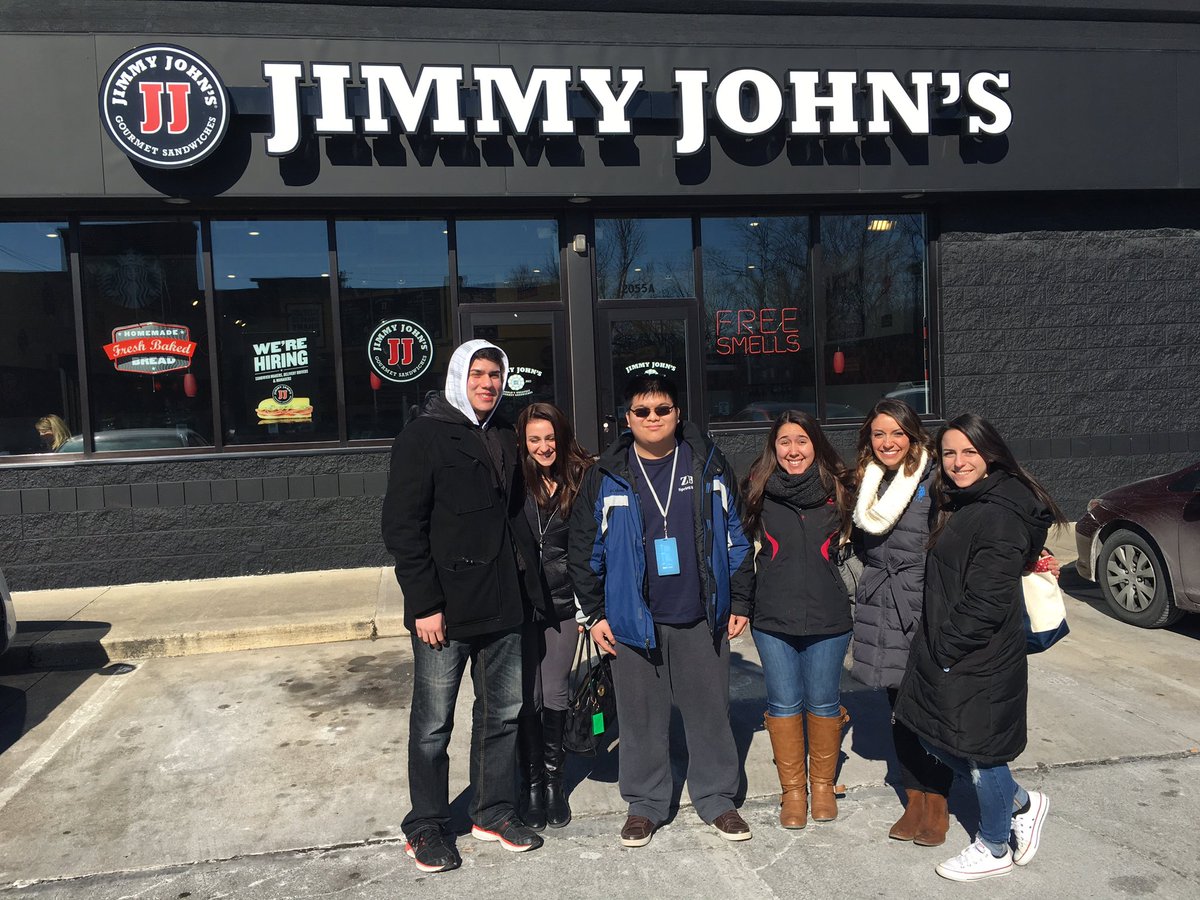 HartfordGreekIV's tweet photo. We love jimmy john's...and Greek Conference #gcxvi @GreekIV https://t.co/t2nUNJINAx