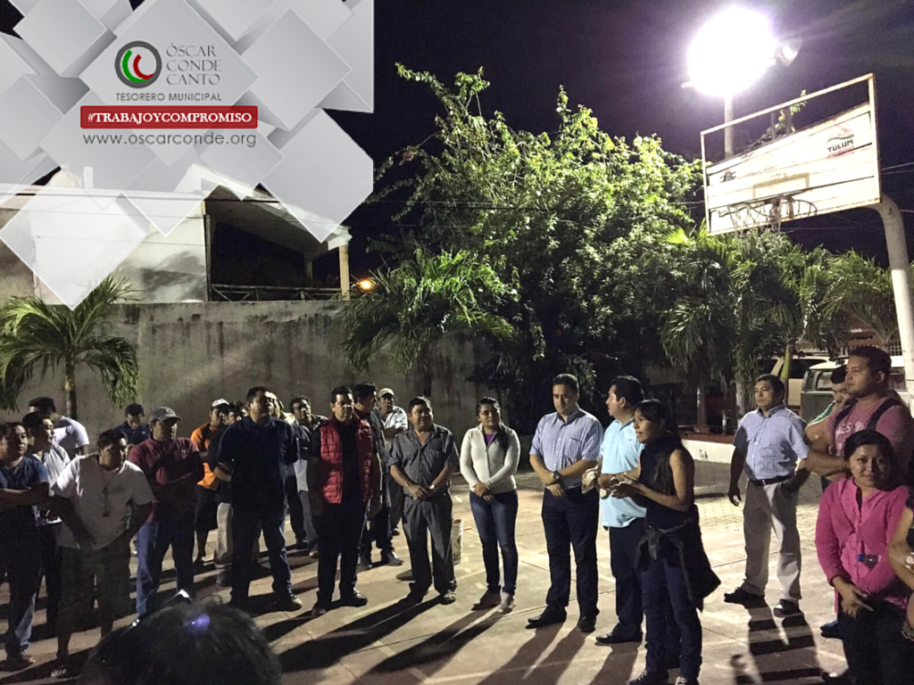 OscarCondeCanto's tweet photo. #TrabajoYCompromiso y en #Tulum las "Brigadas de limpieza", mejora de las condiciones de vida de los ciudadanos. https://t.co/EUAVd8DmEm