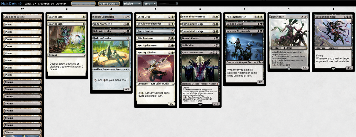 Freakin_Brian's tweet photo. HUGE Flawless 3-0 Victory tonight with this beast! #OGW #draft #deck #Magic #FreakinBrian https://t.co/0J19cvEAgC