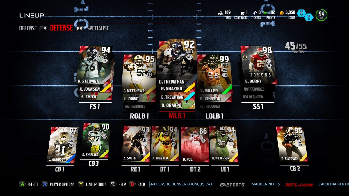 GeauxPanthers's tweet photo. Defense right now. Giving away my corners tho. Checked pinned https://t.co/LVydwKHD6u
