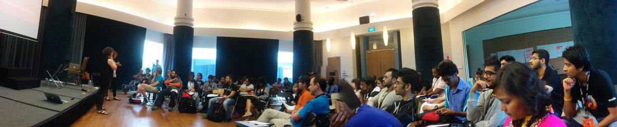 abhi12ravi's tweet photo. Campus campaign track day 2 session at #mozsummit https://t.co/ocS0EhYhan