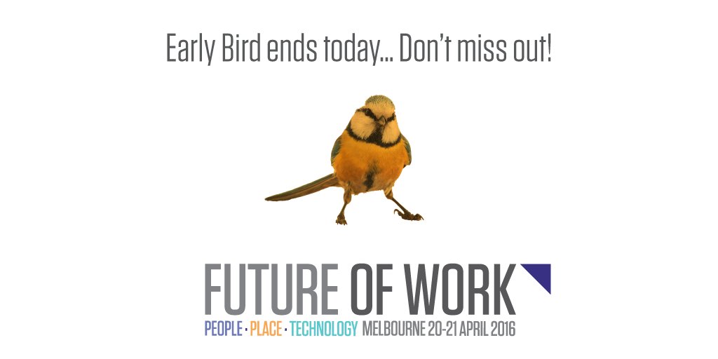 leadingatwork's tweet photo. Don't be a dodo, get a #FOW2016 #earlybird offer ends midnight. tix n info @ https://t.co/DSyHso3G9N https://t.co/8K07biMsNj