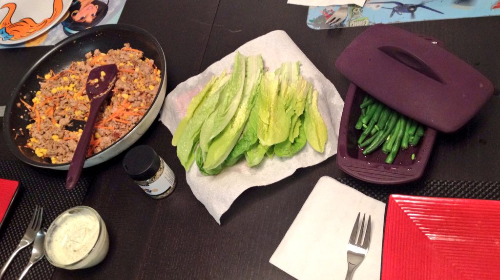 LMacDerm's tweet photo. One of our fave dinners #Asianlettuceboats #Goodasianrealfast #Epicure #nomnom https://t.co/uo9UoN38Th