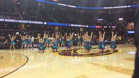 csda_ottawa's tweet photo. Had such a great time with my CSDA family at the Cavs game! You were incredible!  #proud 💜 https://t.co/RyRSK6lWR0