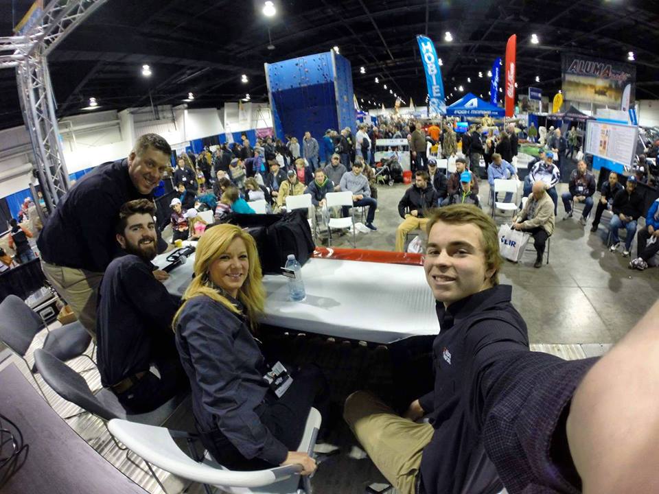 Talking about some new <a href="/Abu_Garcia/">Abu Garcia</a> &amp; <a href="/BerkleyFishing/">BerkleyFishing</a> product at the Spring Fishing &amp; Boat Show on the Pro panel