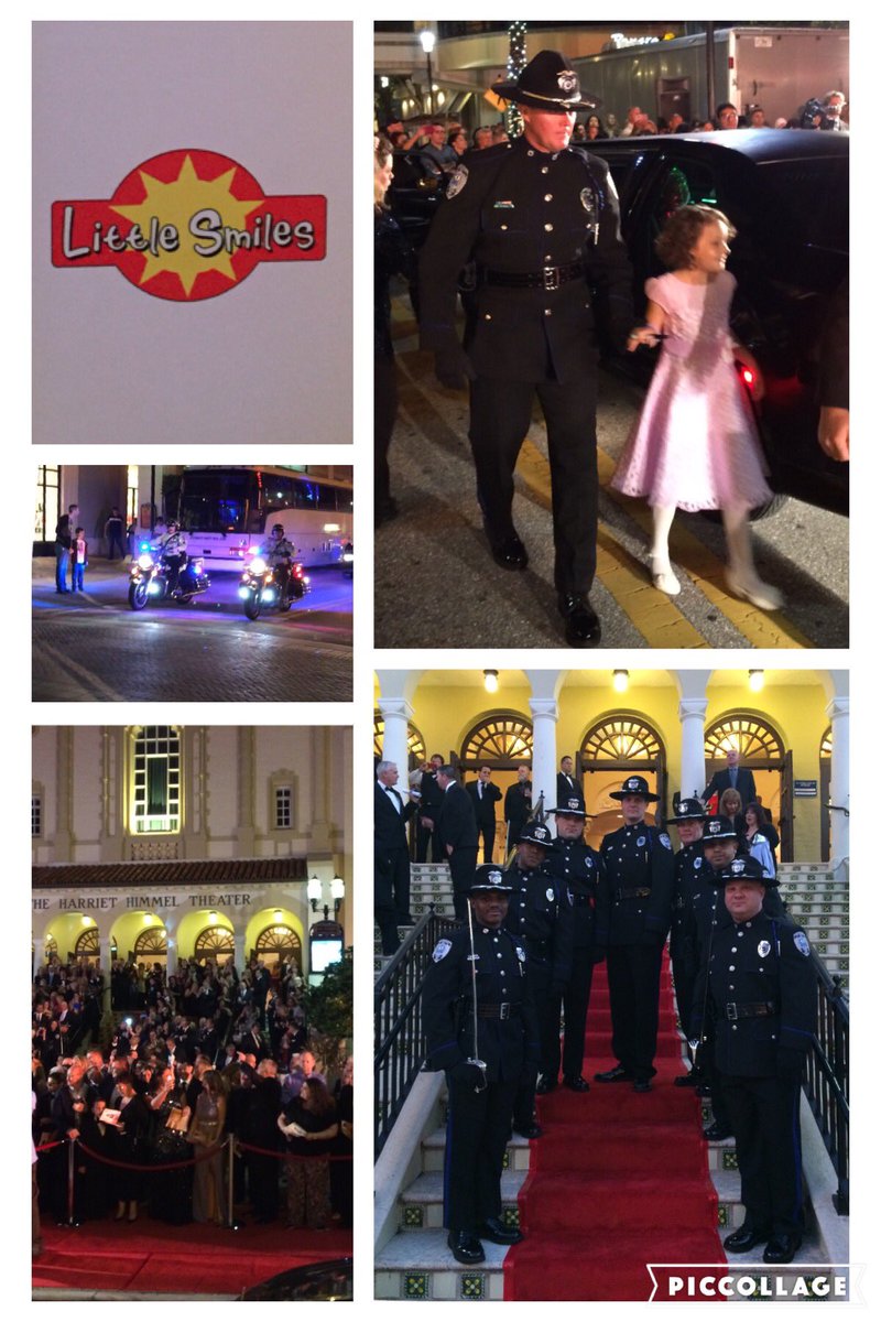 WestPalmPD's tweet photo. Tonight we participated in the @LittleSmiles_FL annual  #StarsBall in @cityplacewpb #Cancer #community https://t.co/FHh0w28Yh6