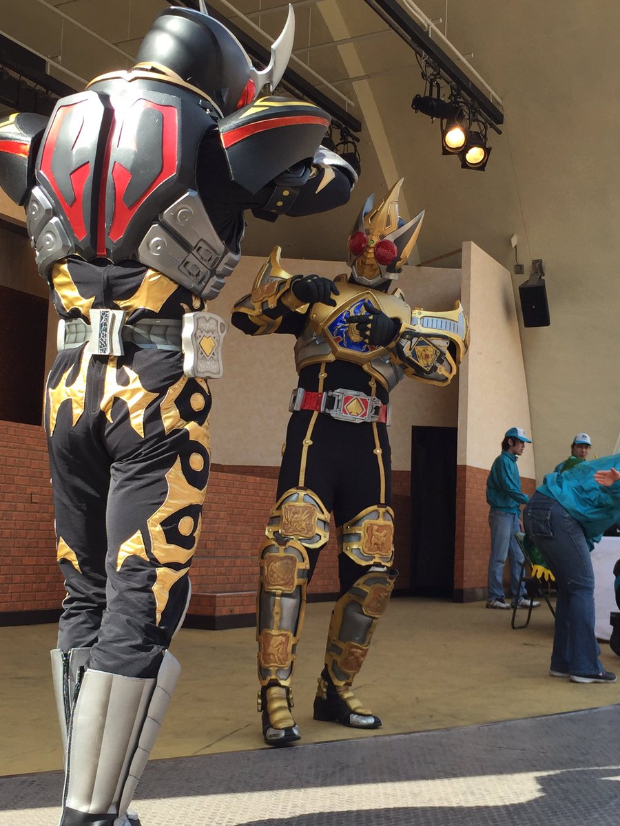 ひらかたパークの仮面ライダーゴーストショーが完全に仮面ライダー剣11yearsafter Togetter