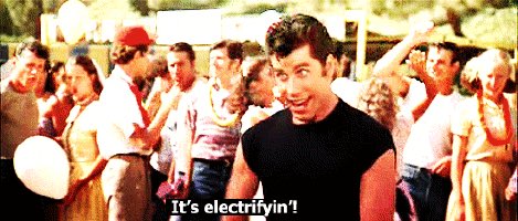It's electrifyin'!