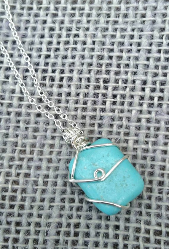 AngelaWilbern's tweet image. Wire wrapped Turquoise pendant - wire wrapped Turquoise.. etsy.com/listing/192302… #rusticboho