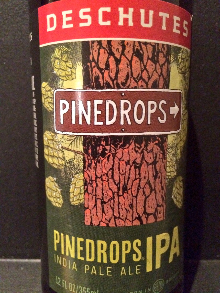 Essau1969's tweet photo. Next up #Pinedrops #IPA from @DeschutesBeer Tasty brew with lots of #Yum factor π @CasaskullMark @zappafaye #beer π»π» https://t.co/VWbMwlCrir