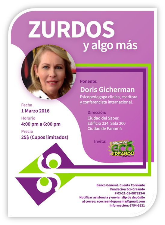 DGicherman's tweet photo. Promover la educación es necesario,@DGicherman te invita a conocer más de Zurdos y Algo más en #panamá https://t.co/ct0lSzRfjl