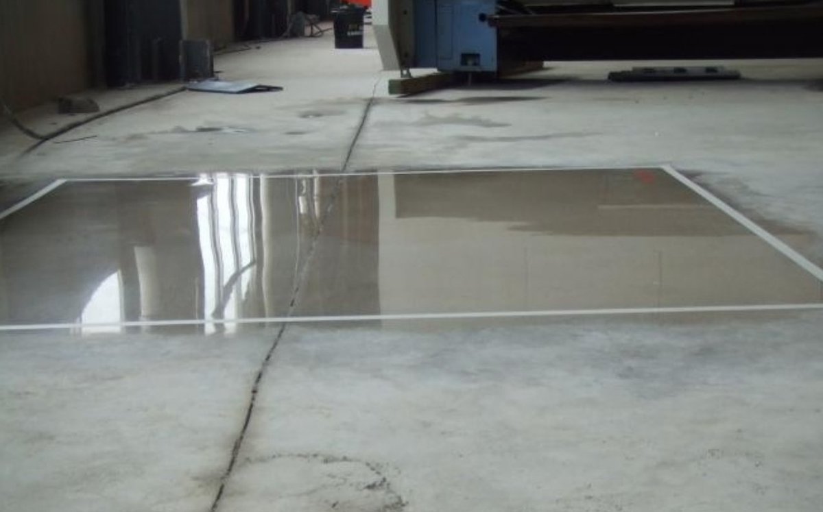 Think_Crete's tweet image. Polished concrete sample/mock up spot. Anyone else interested in one? #concrete #PolishedConcrete #NWARK