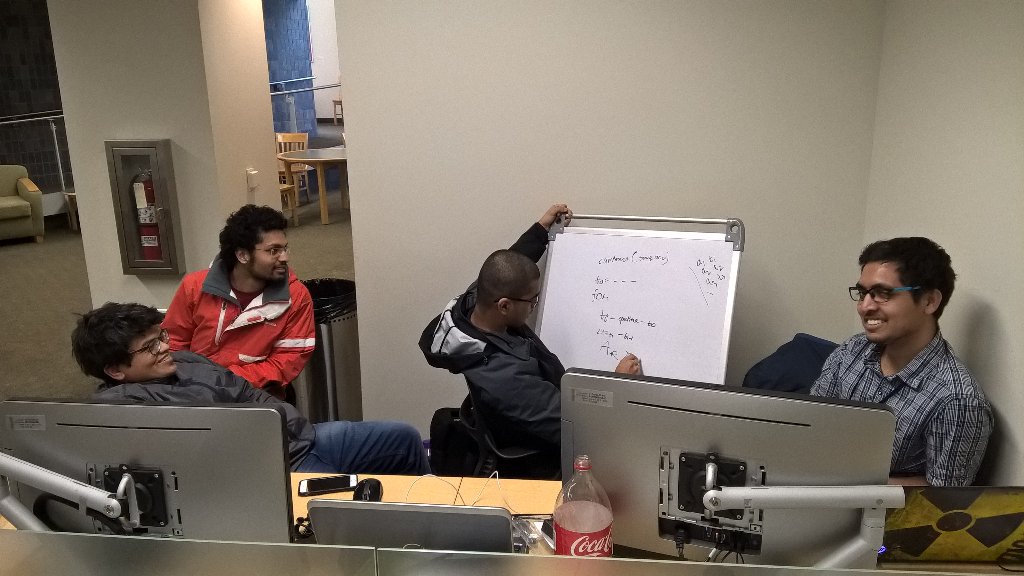 wwhack2016's tweet photo. Quick! Act like we are not posing :P https://t.co/cc5LbflgZA