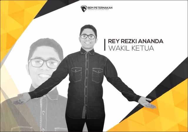 Perkenalkan Wakil Ketua BEM Peternakan UGM Kabinet Melangkah Bersama, Ray Rezki Ananda (2013).
085782828502 (Ray R.)
