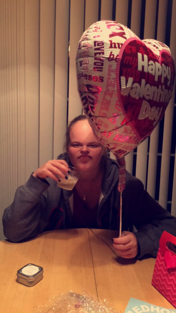 TwoSuckTuck's tweet photo. Happy almost Valentine's Day, don't do anything I wouldn't do ;) ;) https://t.co/OsyvYLOKE1