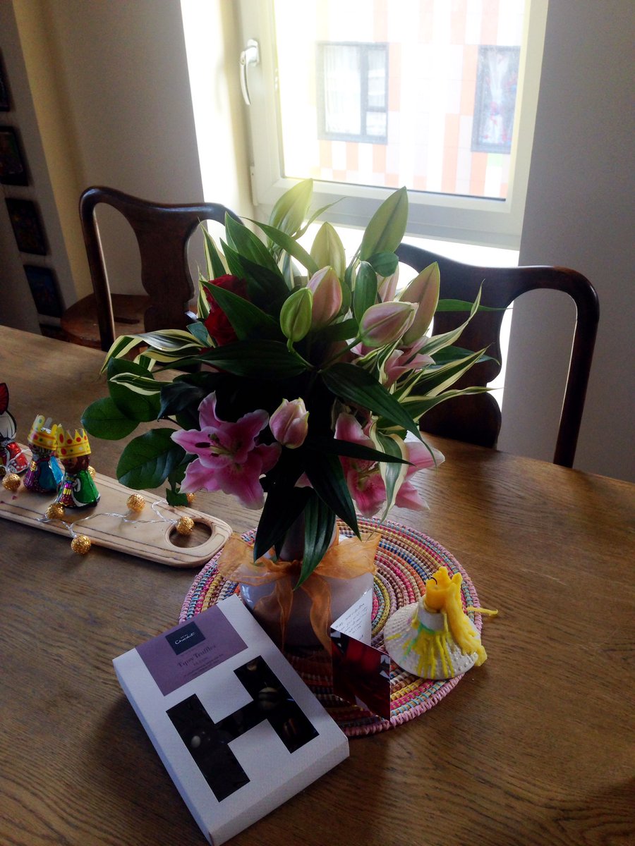 Lovely <a href="/InterfloraUK/">Interflora UK & Ireland</a> delivery arrives safe and sound. One less one to worry about <a href="/MattHope_/">Matt Hope</a> ;-)
