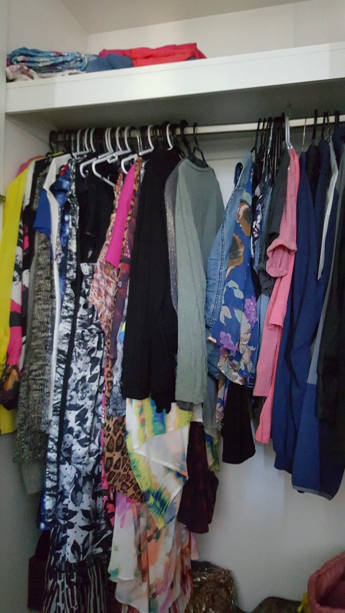 Chrissy_Sym's tweet photo. 6 months in the planning, re organising my #closet and having a #masscull 6 bags #donated to #charity tired now 😐 https://t.co/AqtA9TeJGN