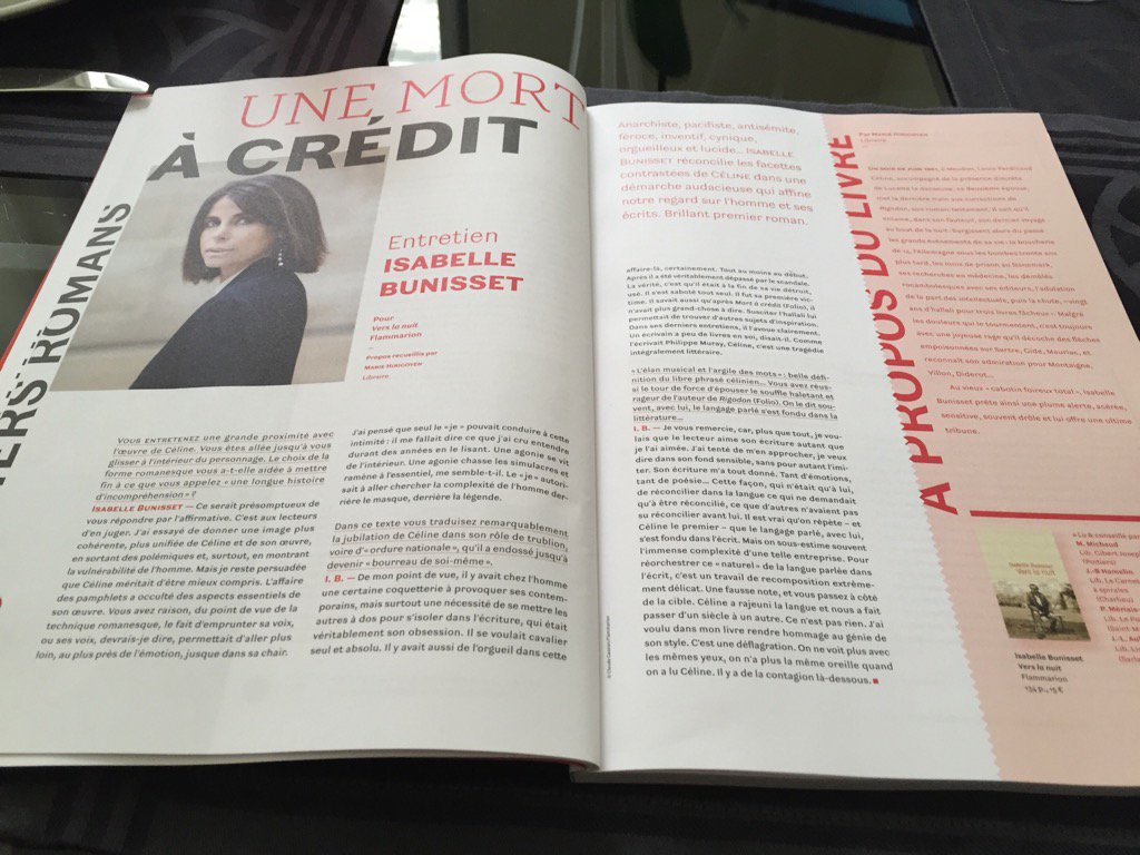 bunisset's tweet photo. Merci à Marie Hirigoyen et à la Revue Page des libraires https://t.co/t1j6f7Ifaq