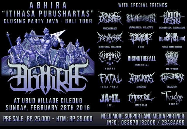 <a href="/trudge_hardcore/">TRUDGE</a> band hardcore asal tangerang ini akan ikut berpartisipasi di acara closing party tour kita \m/