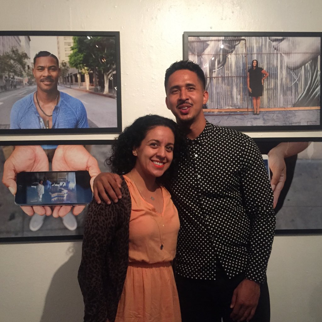 LorenaRising's tweet photo. So proud of mi amigo @WTHDZ &amp; his @BlaxicansOfLA exhibit at @Avenue50Studio! #DualityBlaxicansofLA #Avenue50Studio https://t.co/KPMptUqPll
