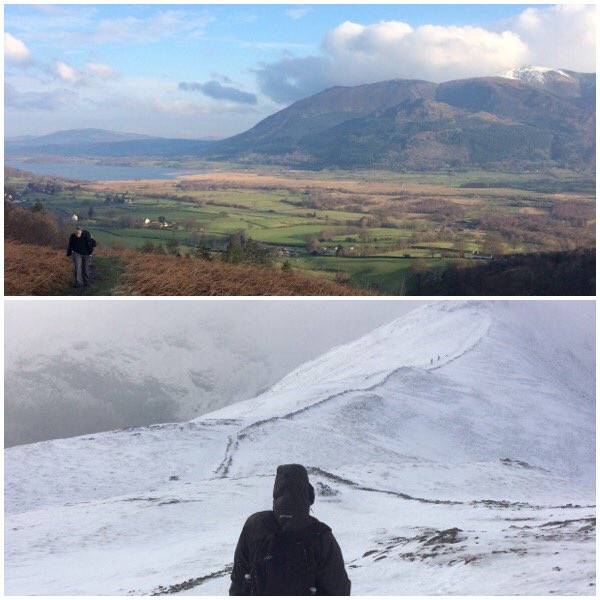 Fabulous day yesterday in the #LakeDistrict #HopegillHead #ColedaleHorseshoe ☀️ and ❄️! @Chesterherd