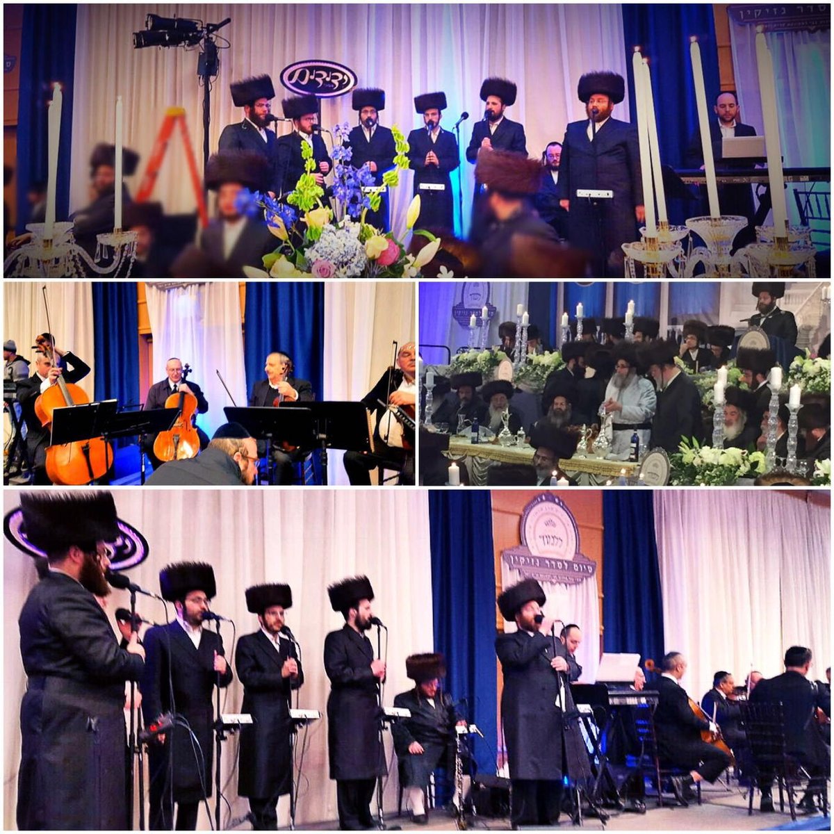 YedidimChoir's tweet photo. Mega Siyum Event in Secaucus NJ tonight with @TzalyGold 
Music by @moshekestenbaum @yy_josef and string section https://t.co/bW4h6nYv79