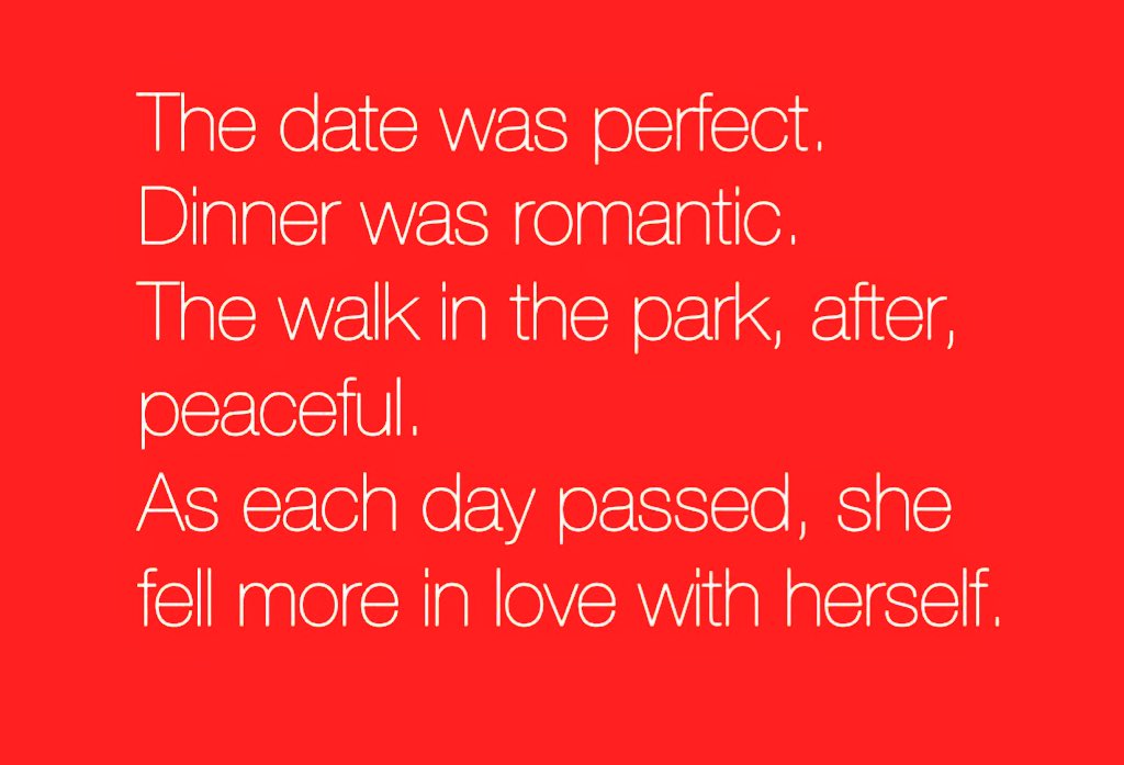 Having said that ... That's how it is ... :)