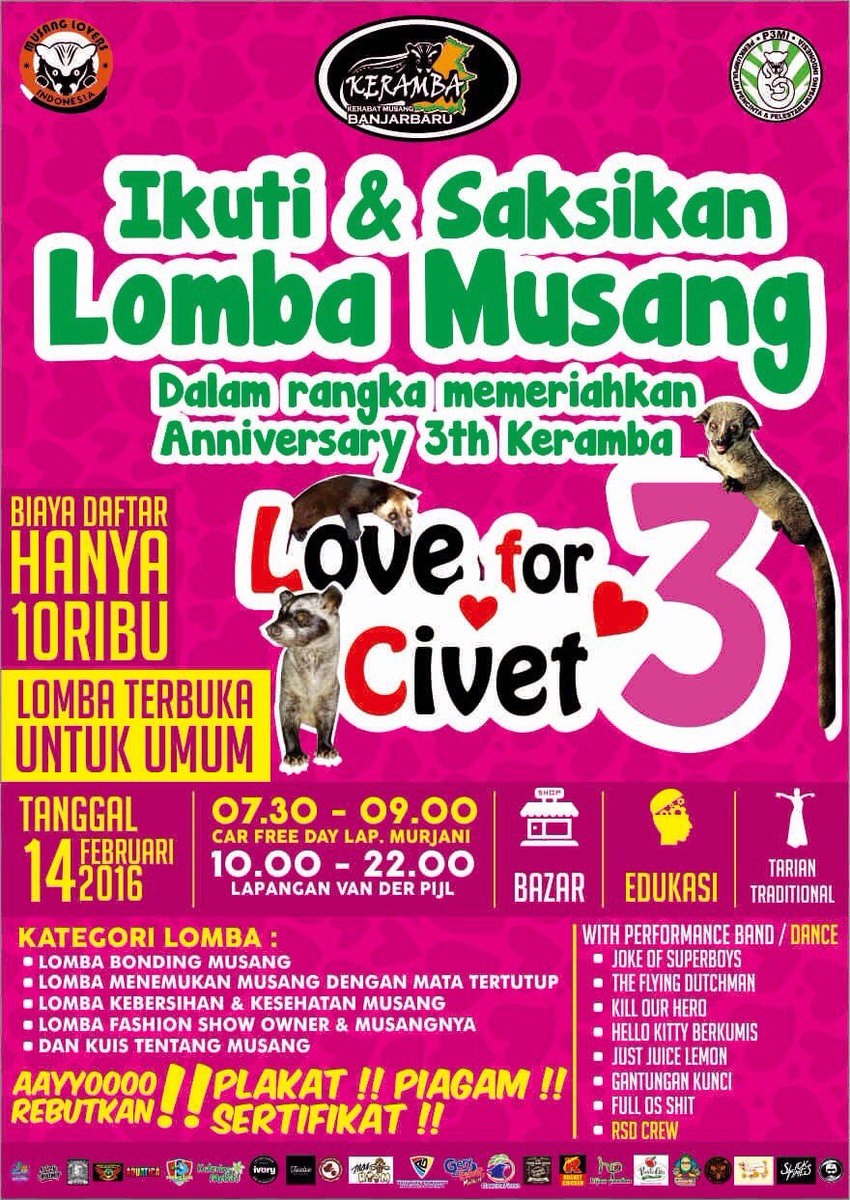 jangan lupa, malam ini di banjarbaru!