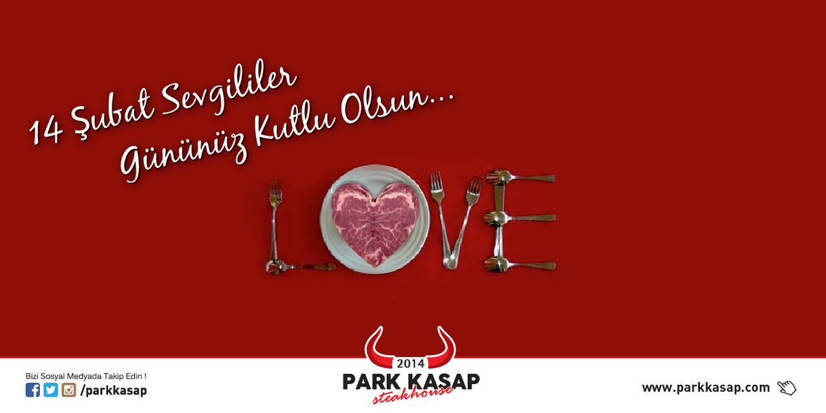 ParkKasap's tweet photo. Sevgililer Gününüz Kutlu Olsun... 

#parkkasap #14şubat #sevgililergünü #steakhouse #parkkasapetiler #parkkasaptuzla https://t.co/AHEzcqBj94