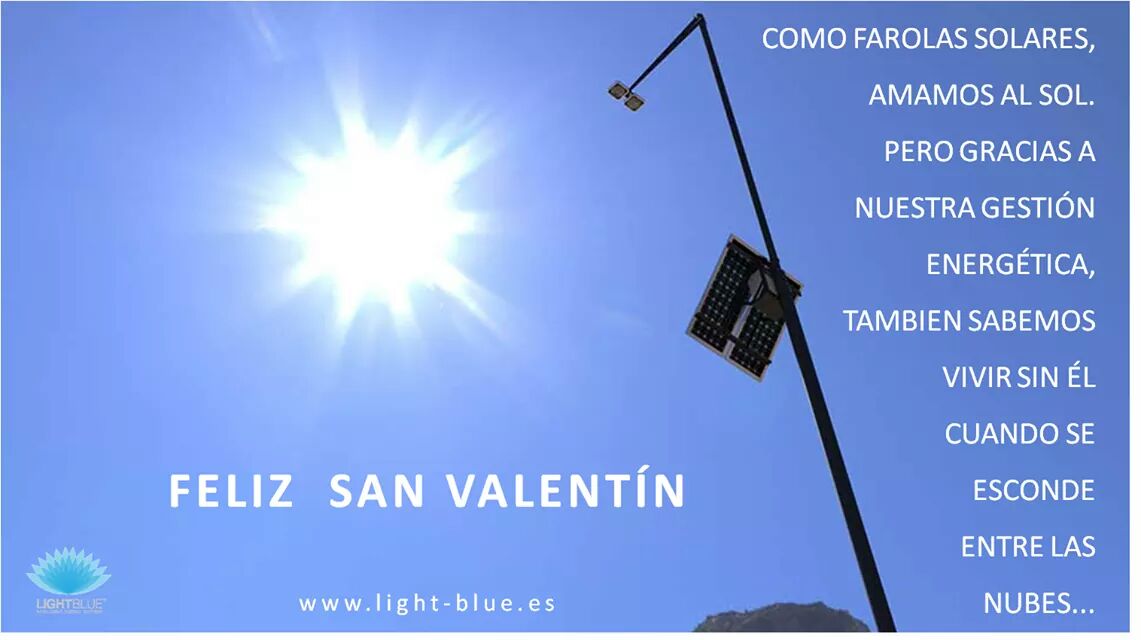 LightBlue_Solar's tweet image. Como #FarolasSolares, #SiAlAmor 🌞 pero con nuestra gestión podemos vivir sin él cuando se esconde☁
#FelizSanValentin