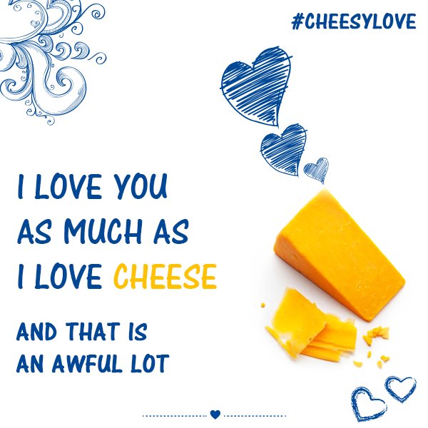SerafinaMumbai's tweet photo. Who is the one person you love as much as cheese (if not more)? Tag them and let them know! #Serafina #ValentinesDay https://t.co/BGjgEz9jlN
