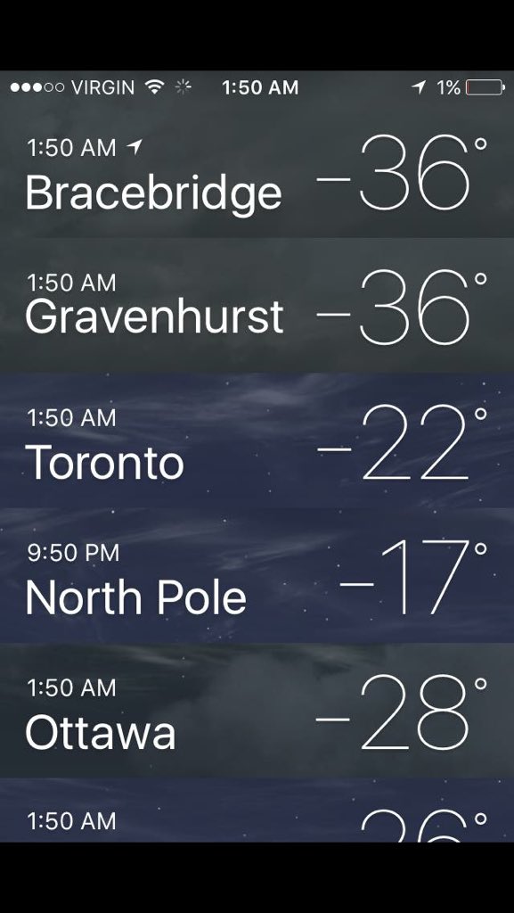 SaveeTheeeBeeee's tweet photo. Some grade A bullshit. It's colder then the god damn North Pole in Muskoka. 😒😒😒 https://t.co/HDSzHXjmIi