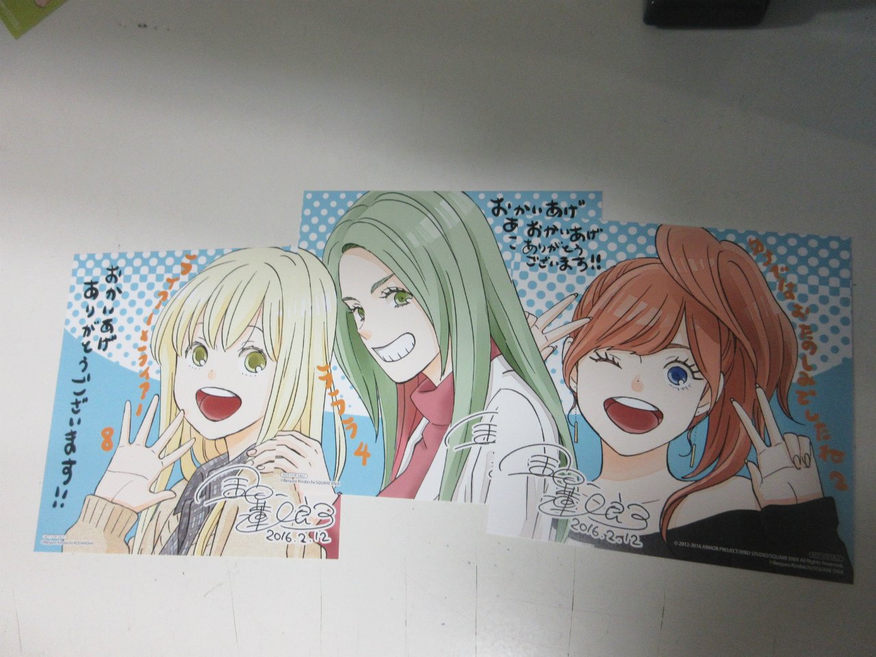 アニメイト福岡パルコ 書籍新刊情報 ラララ 4巻 ゆうべはお楽しみでしたね 2巻 ライアー ライアー 8巻 は明日15日 月 発売予定ばい それぞれの特典ミニ色紙をつなげると 是非お買い求めください T Co Nbpfqbzpeu Twitter